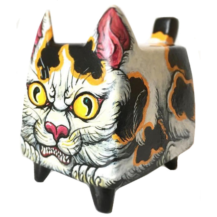 Bakeneko Box Cat by Candie Bolton