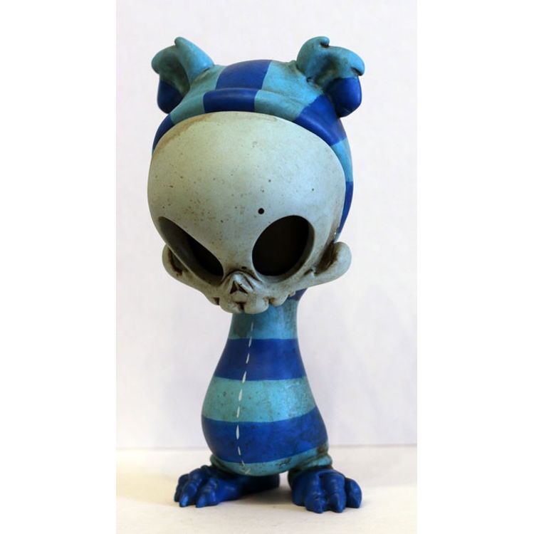 Blue Striped Kuma by Brandt Peters x Kathie Olivas