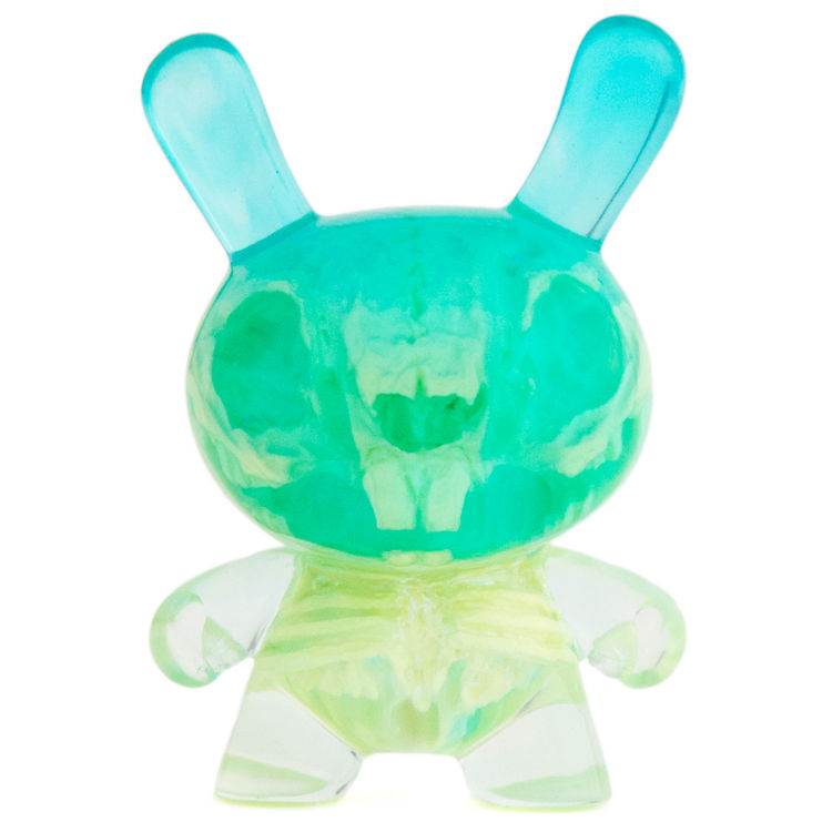 Infected Dunny - Lime/ Light Blue by Scott Wilkowski