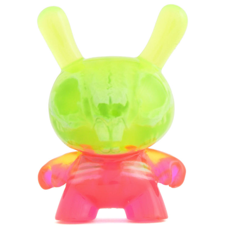Infected Dunny - Fluorescent Green/Fluorescent Pink by Scott Wilkowski
