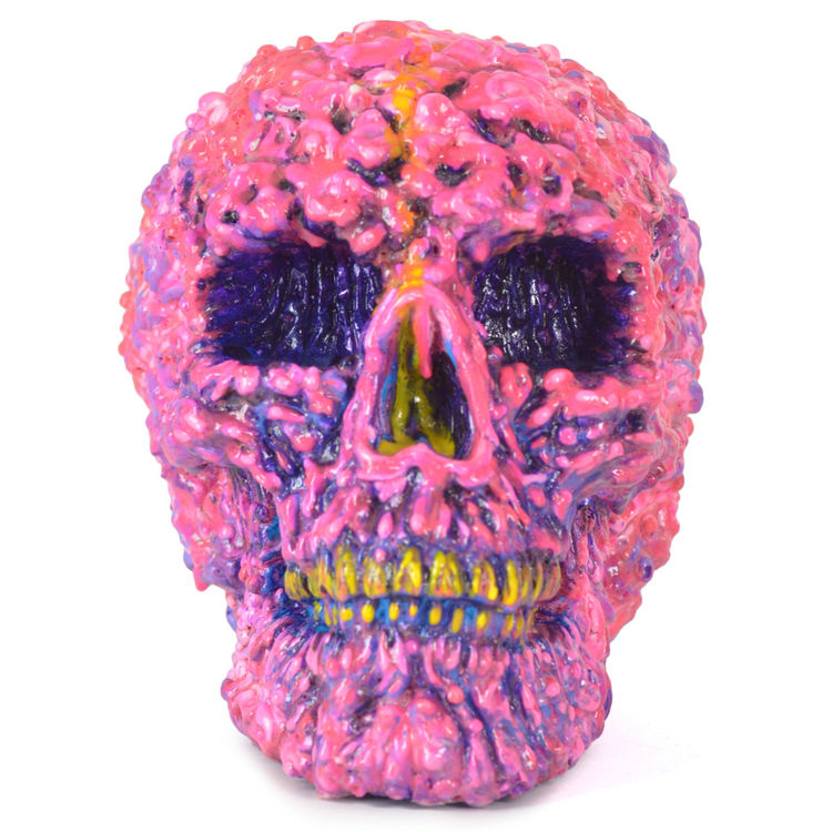 Lepreskar Skull - Pink on Fire by American Gross (Josh Kimberg)
