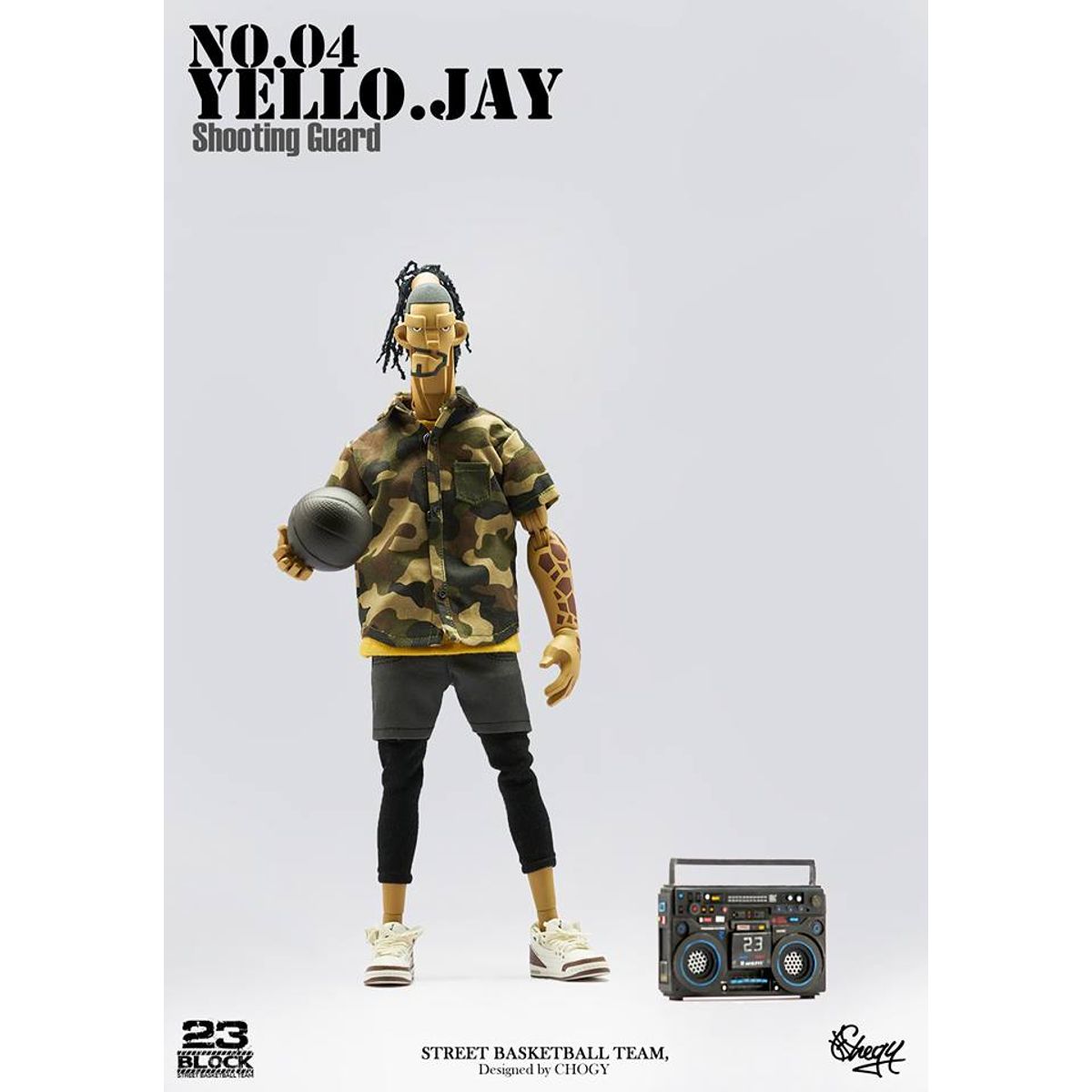 Street Basketball Team Yello Jay