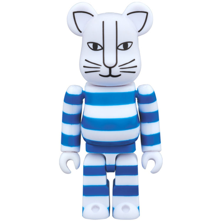 100% Blue Mikey Be@rbrick by Lisa Larson