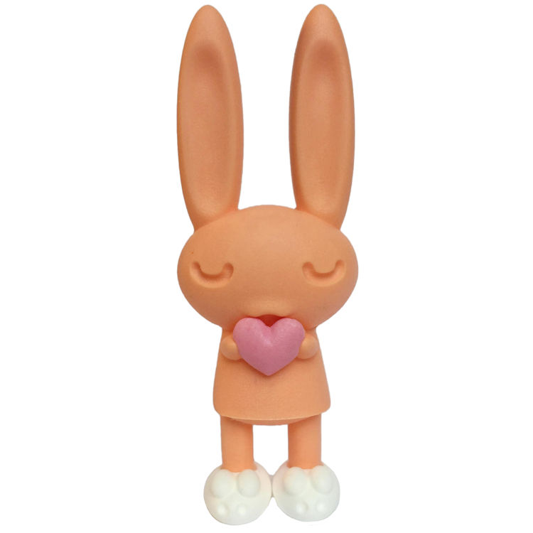 Bedtime Bunnies - Orange by Peter Kato