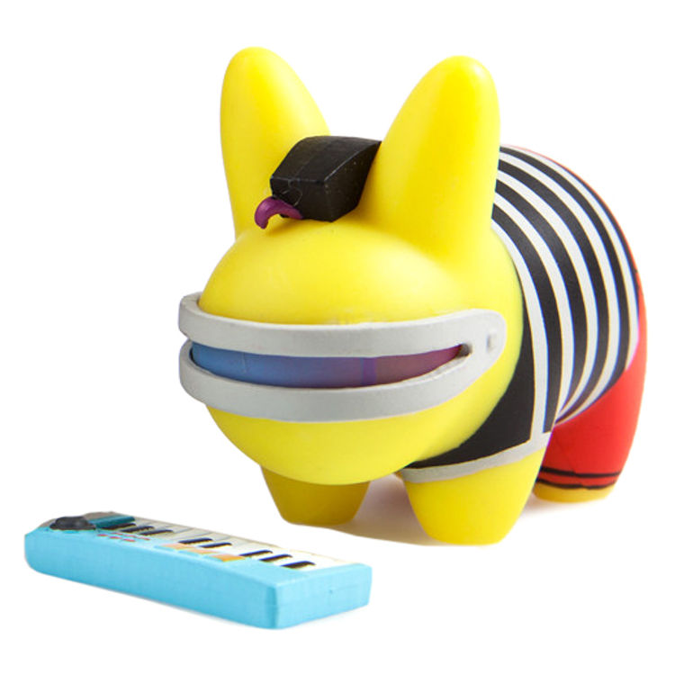Black Labbith - Gamma Stripes by Frank Kozik