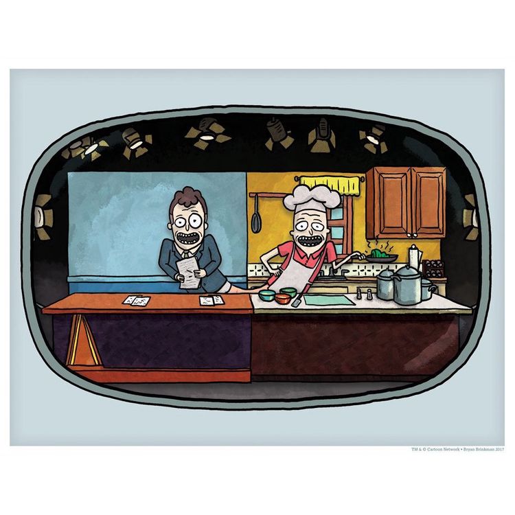 Michael & Pichael - Print by Bryan Brinkman