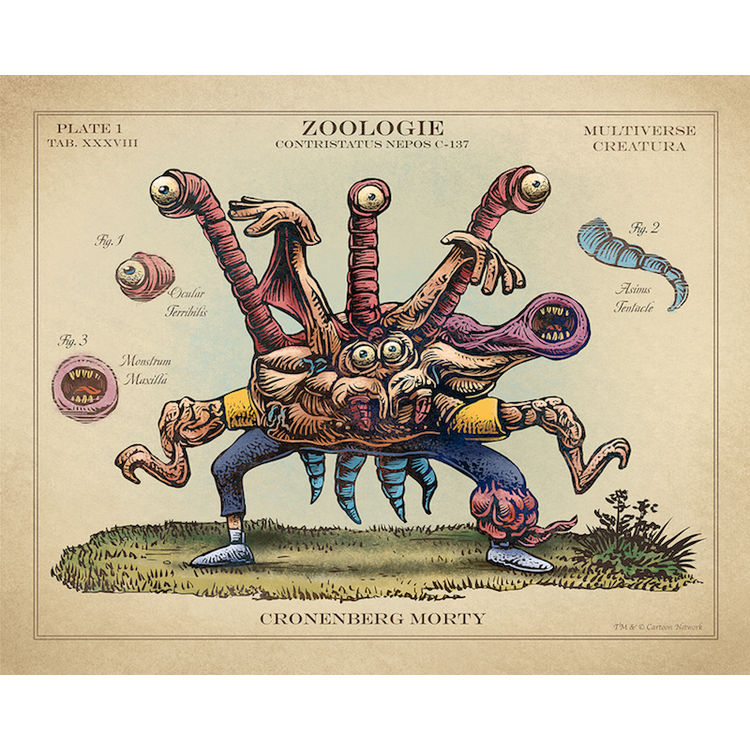 Cronenberg Morty by Chet Phillips