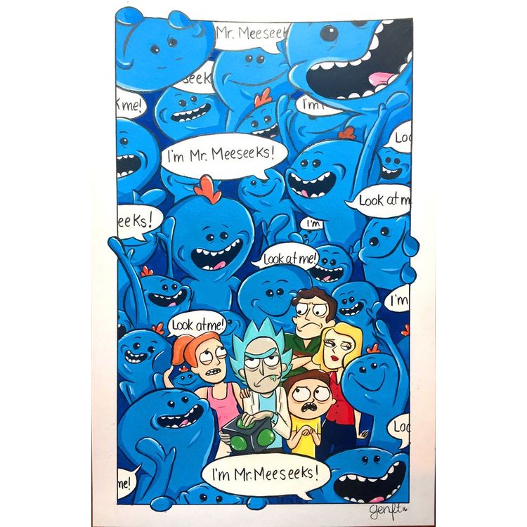 Look at me! by Genevieve FT