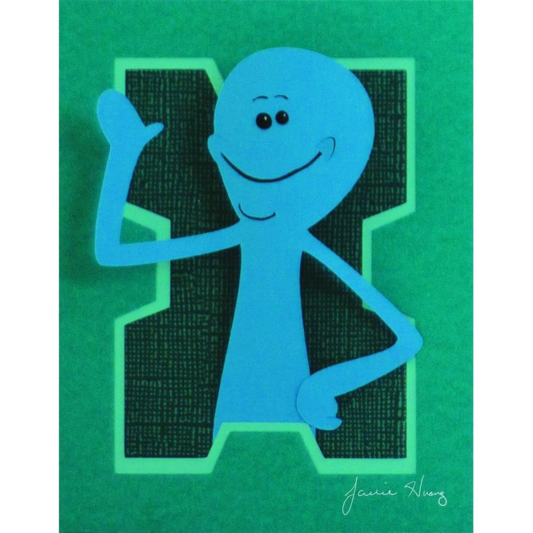Mr. Meeseeks by Jackie Huang