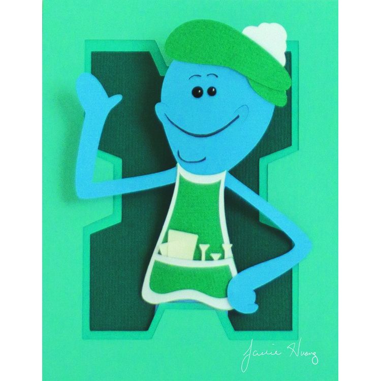 Mr. Meeseeks by Jackie Huang