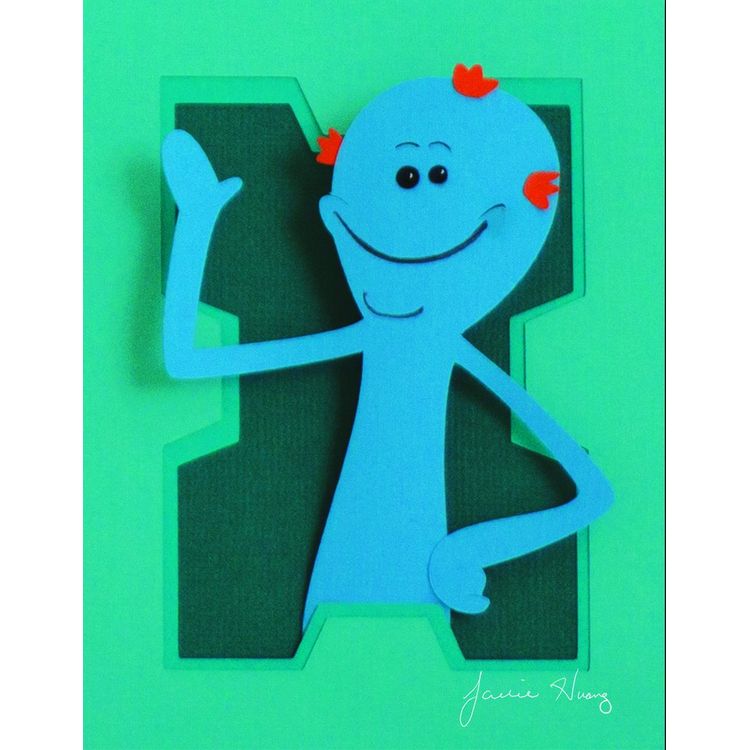 Mr. Meeseeks by Jackie Huang