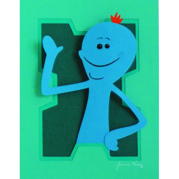 Mr. Meeseeks by Jackie Huang