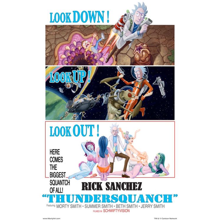 Thundersquanch - Variant by ManlyArt (Jason Chalker)