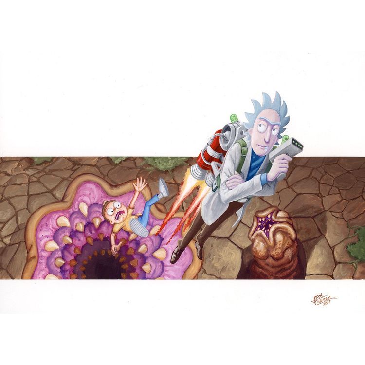 Thundersquanch: Look Down! by ManlyArt (Jason Chalker)