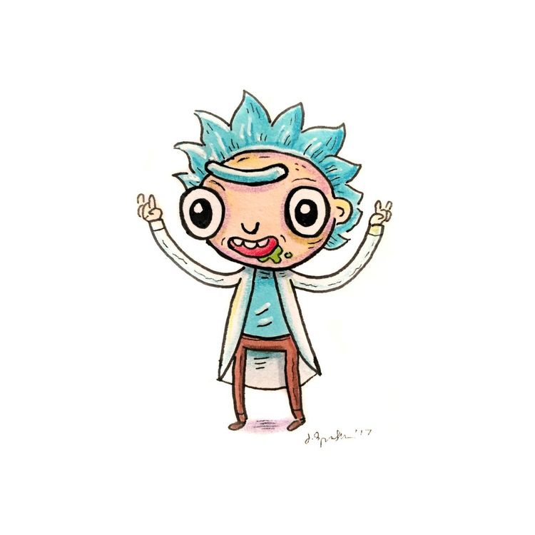 The Tiniest Rick by Jellykoe