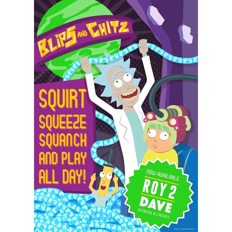 Blips and Chitz - Variant by Meg Hyland