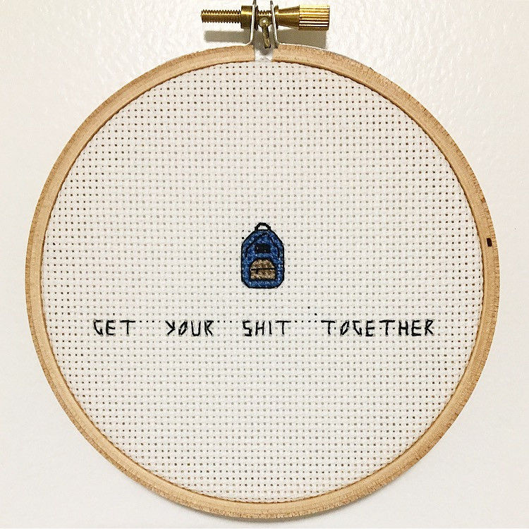 Get Your Shit Together by Oh Sew Nerdy