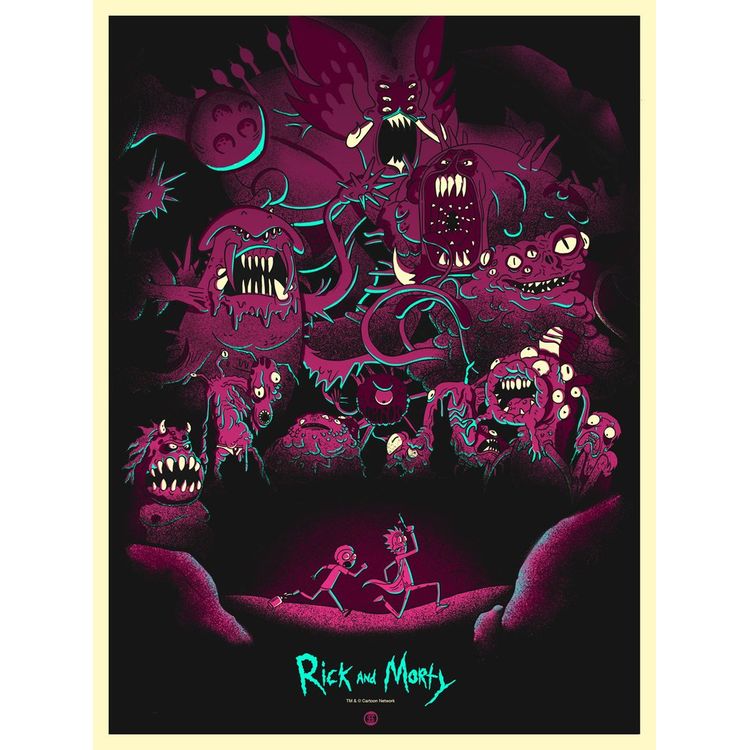 Rick and Morty time all day long forever, all a hundred days Rick and Morty forever a hundred times over and over Rick and Morty adventures dot com by Studiohouse Designs