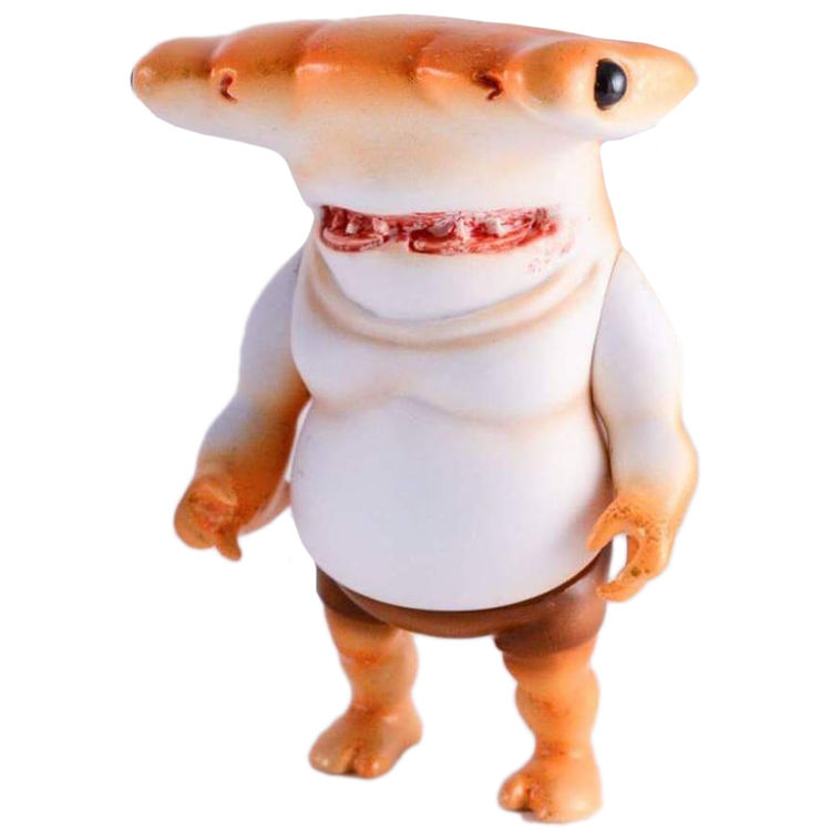 Shark Boy - Orange Hammerhead by Momoco Studios
