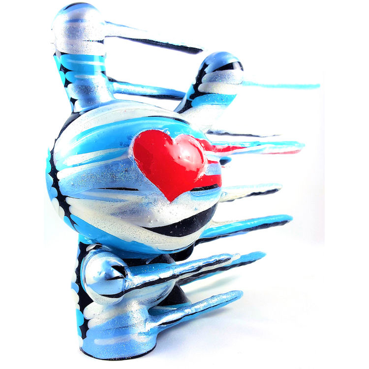 8" Valentine Blown Away - Cold Bleeding Heart by Josh Mayhem