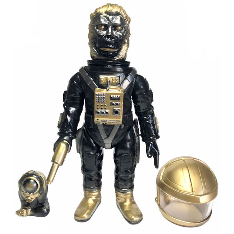 Black & Gold Future Ape by Yamakichi