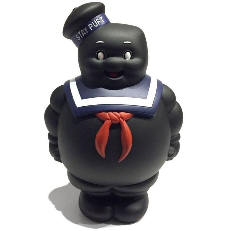 Marshmallow Man Full-Color Black by Secret Base
