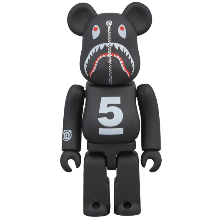 100% DSMG 5TH Be@rbrick Shark by BAPE (A Bathing Ape)