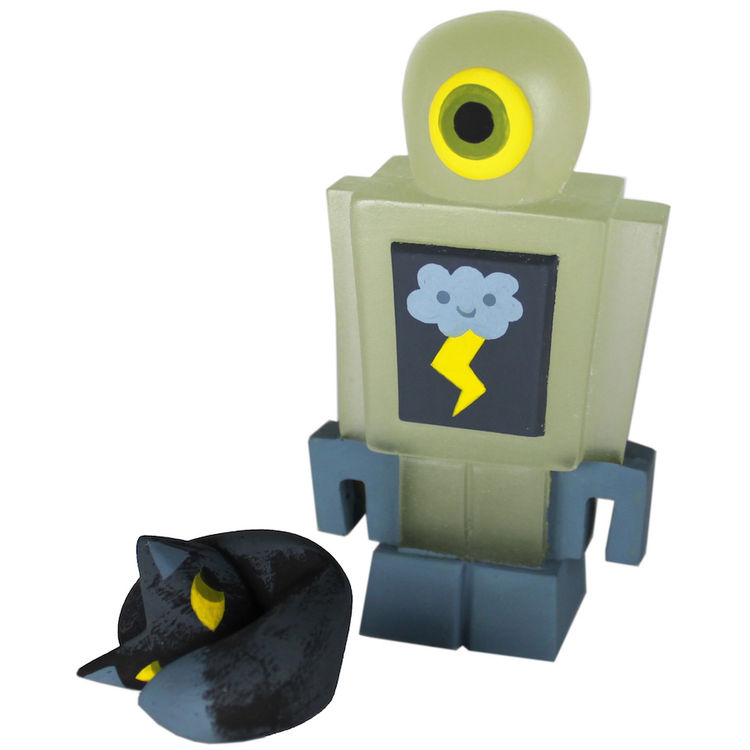 GID Robot and Fox by Michelle Valigura