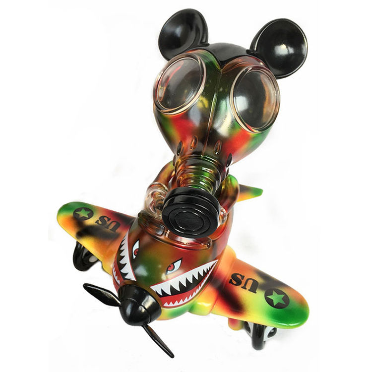 MouseMask Murpy in Airplane - Autumn Camo by Ron English