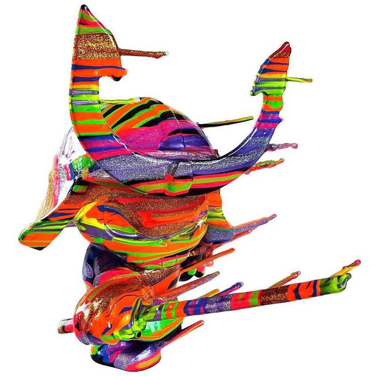 Blown Away Skullhead Samurai by Josh Mayhem