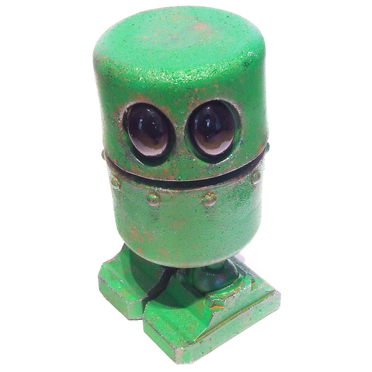 Robotic Space Traveller - Green Rust by DMS