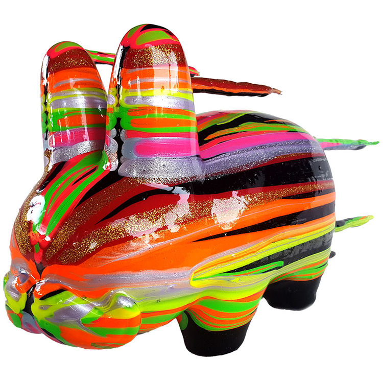 10" Blown Away Labbit - Rainbow by Josh Mayhem