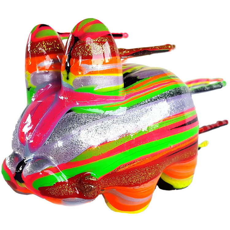 5" Blown Away Labbit - Rainbow by Josh Mayhem