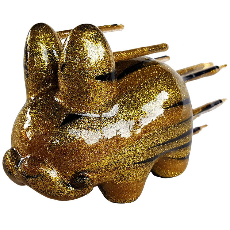 5" Blown Away Labbit - Gold Rush by Josh Mayhem