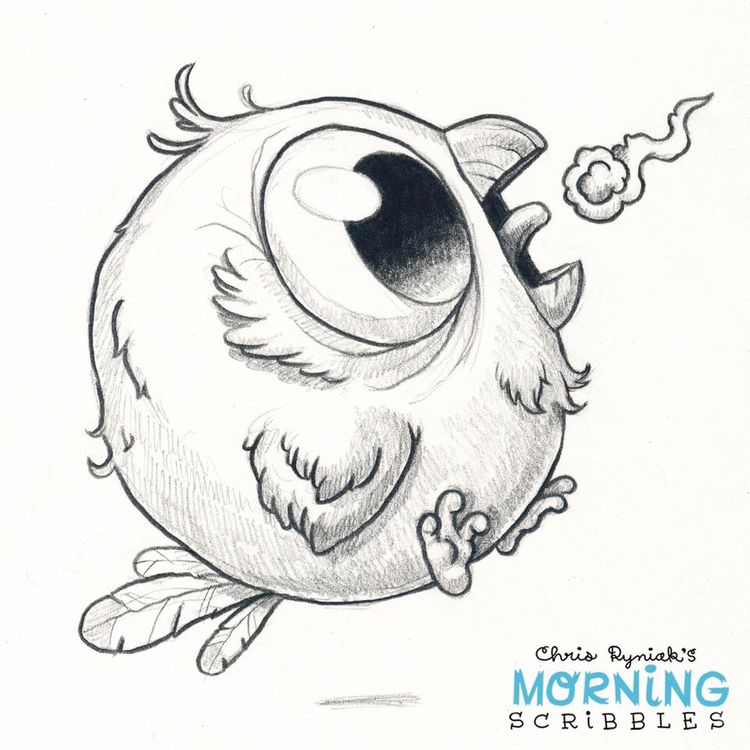 Original Drawing #684 by Chris Ryniak