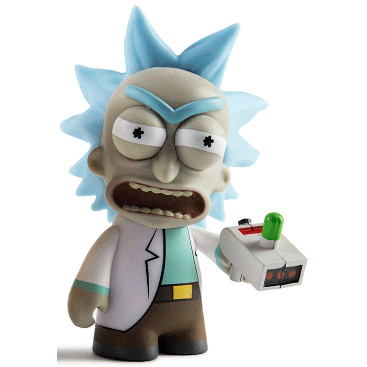 Rick & Morty: Angry Rick by Justin Roiland