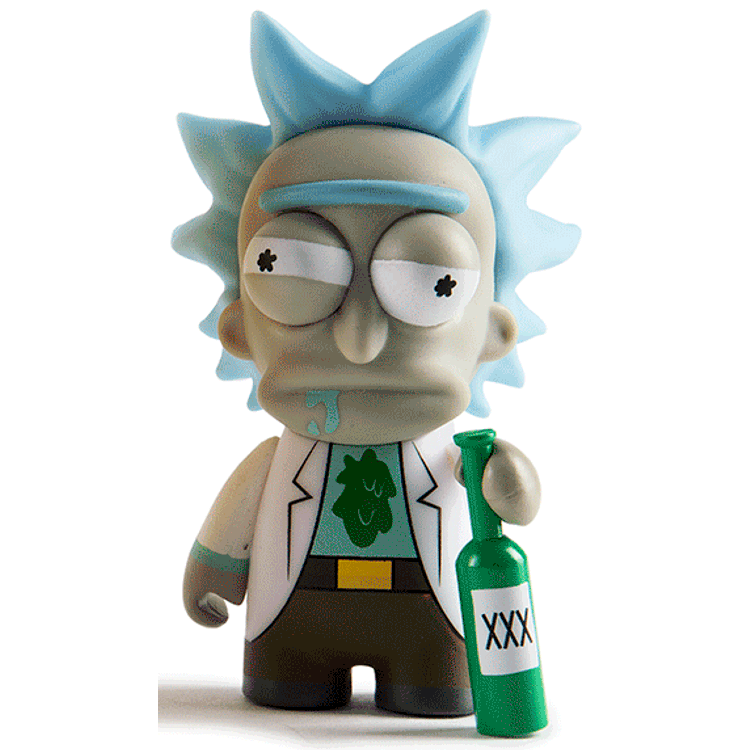 Rick & Morty: Inebriated Rick by Justin Roiland