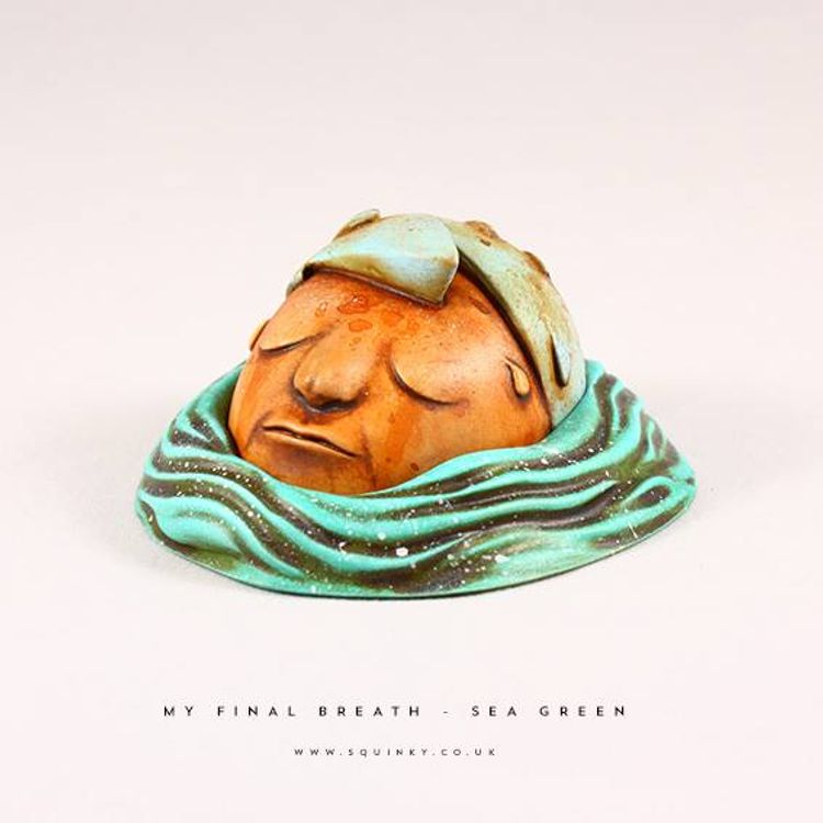 My Final Breath - Sea Green by Squink