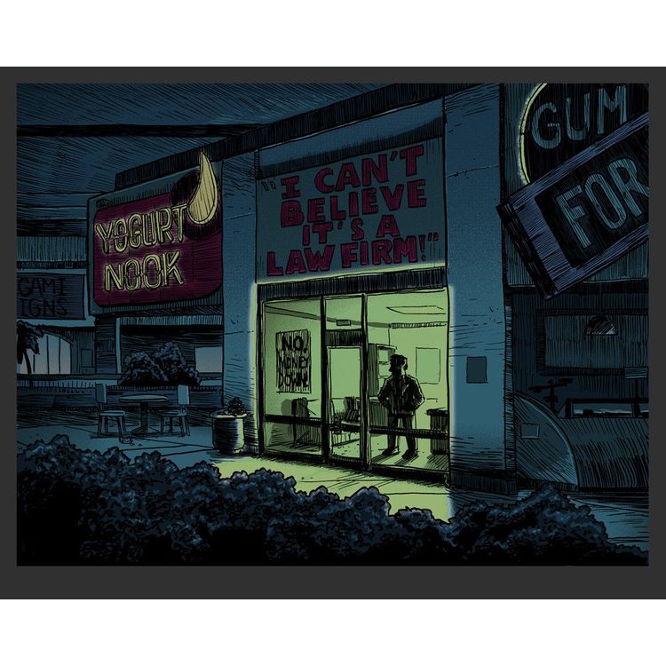 NO, MONEY DOWN! (The Simpsons) by Tim Doyle