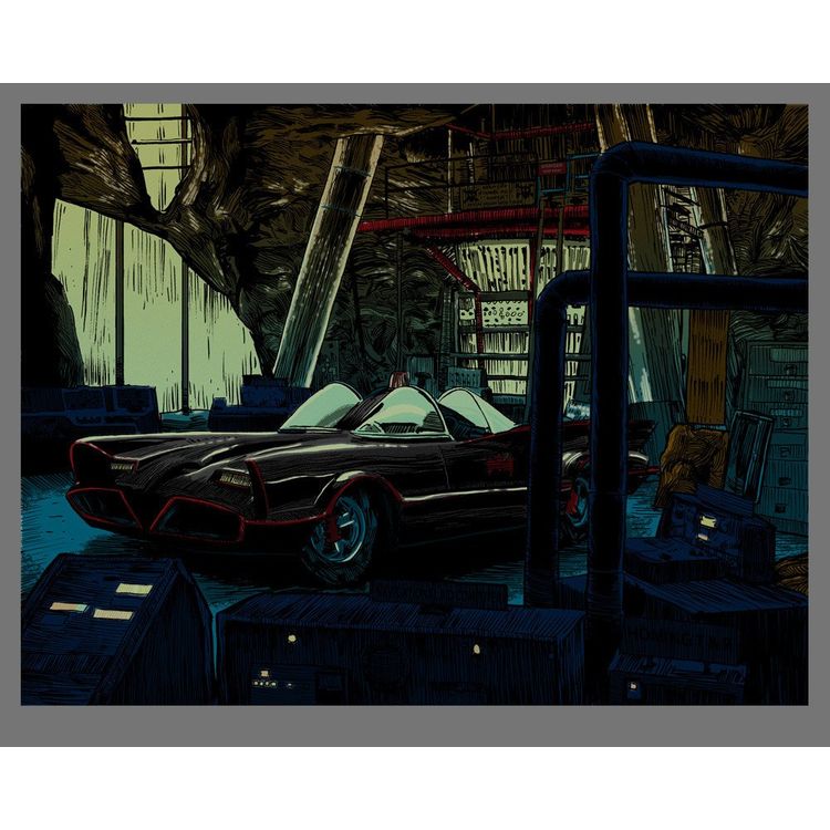 MEANWHILE... - GID Variant (Batman) by Tim Doyle
