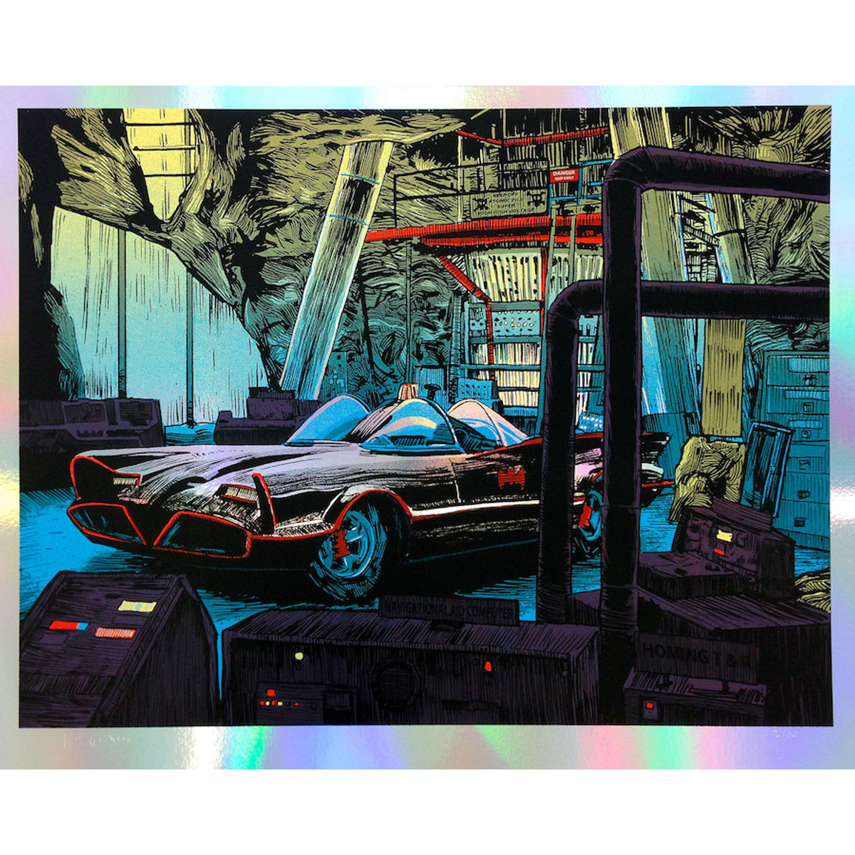 MEANWHILE... - Foil Variant (Batman)