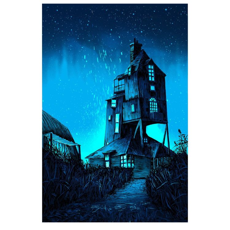 It's Not Much, But It's Home - GID Variant (Harry Potter) by Tim Doyle