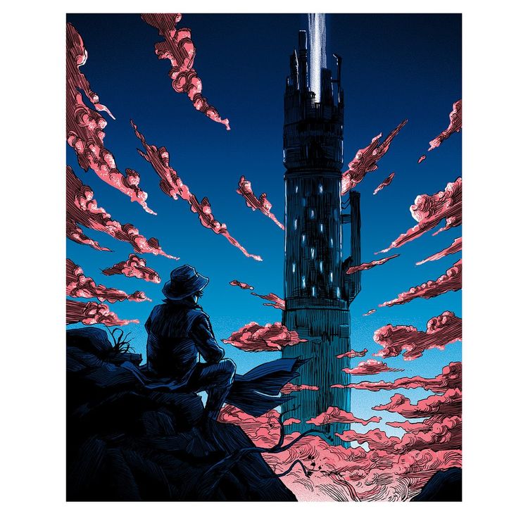 The Gunslinger Followed - GID Variant (Dark Tower) by Tim Doyle