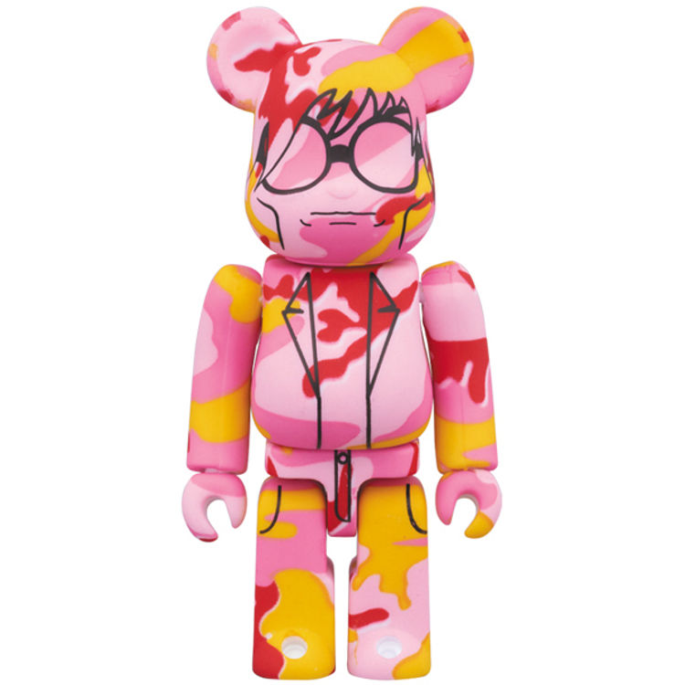 100% Warhol Be@rbrick Camo by Andy Warhol