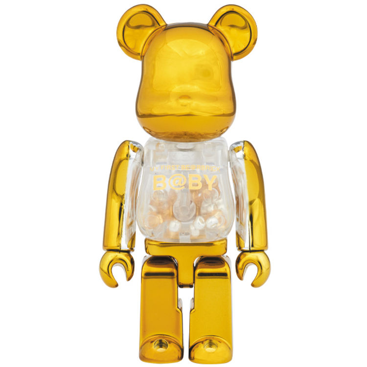 100% - My First Be@rbrick B@by Metallic Gold by Medicom