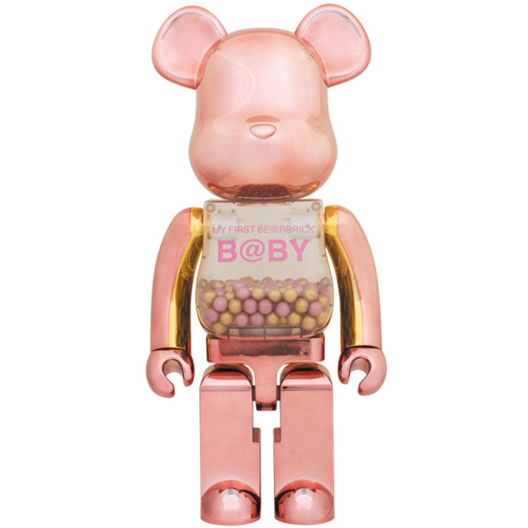 1000% - My First Be@rbrick B@by Metallic Pink by Medicom