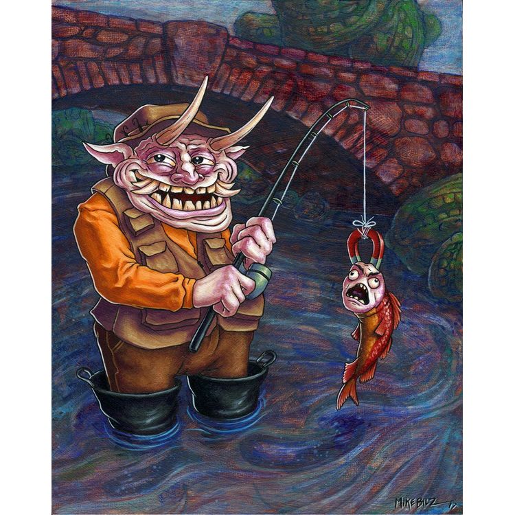 Trolling is a Art by Mike Bilz