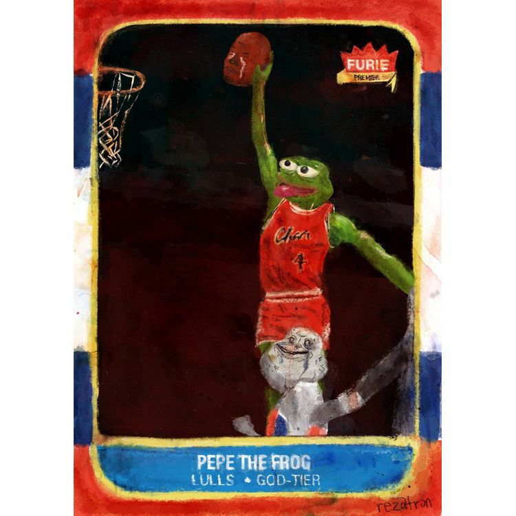 Rare Pepe Rookie Card by Rezatron