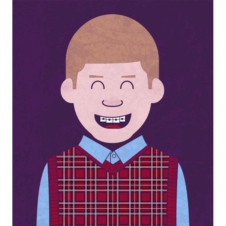 Bad Luck Brian by Teo Zirinis