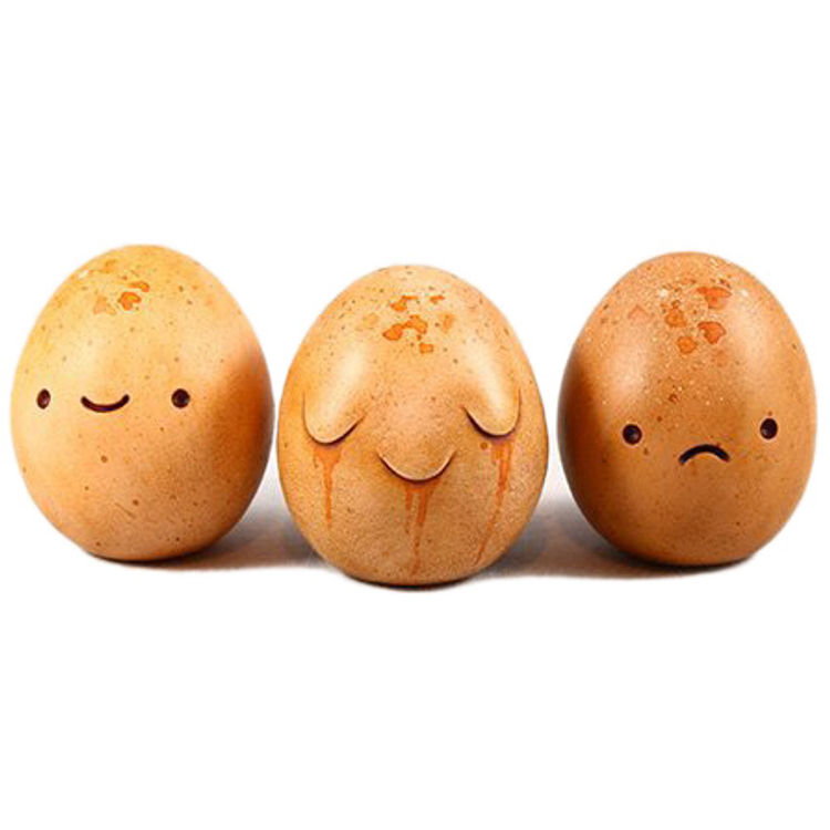 Original Spirit Eggs (Set of 3) by Squink